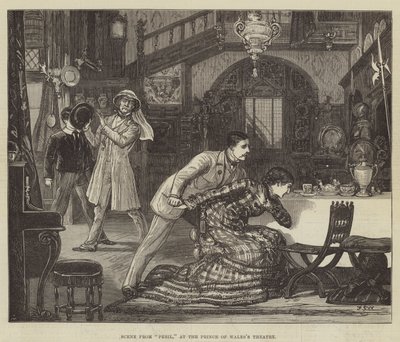 Scene from the Peril, at the Prince of Wales